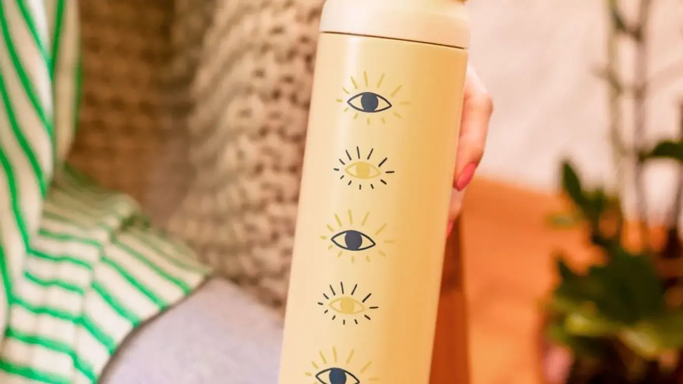 Garrafa Térmica Com Alça Intuição